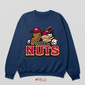 Wear the Modesto Nuts Symbol Navy Sweatshirt