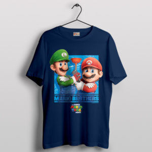 We're the Brothers Super Mario Movie Navy T-Shirt