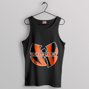 Who Dey Cincinnati Wu Tang Clan Black Tank Top