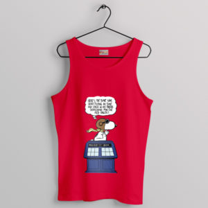 Whovian World Snoopy Doctor Tank Top