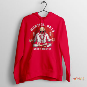 Wise Old Master Roshi Dragon Ball Red Hoodie