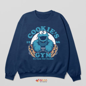 Workout with Cookie Monster Navy Sweatshirt