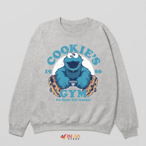 Workout with Cookie Monster Sport Grey Sweatshirt