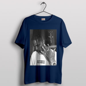 World Star Hip Hop Travis Scott Navy T-Shirt