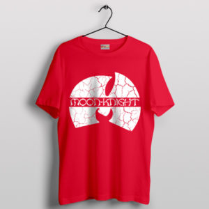 Wu Tang Clan Moon Kinght Marvel Red T-Shirt