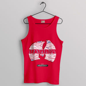 Wu Tang Clan Moon Knight Comics Red Tank Top