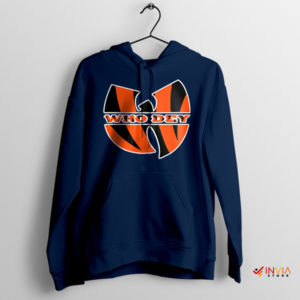 Wu Tang Clan x Cincinnati Who Dey Navy Hoodie