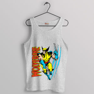 X-Men the Beast Classic Wolverine Sport Grey Tank Top