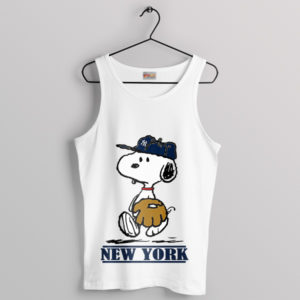 Yankee Snoopy Grand Home Run Tank Top