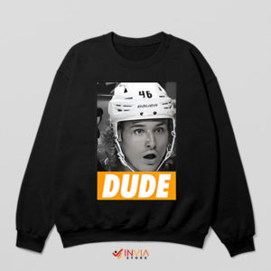 Zegras on Ice The Dude Experience Black Sweatshirt