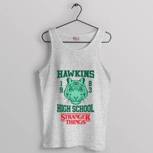 1983's Spirit Hawkins High School Sport Grey Tank Top