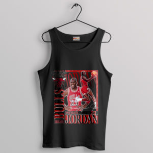 23 Unstoppable Michael Jordan Goat Black Tank Top