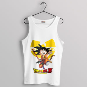 36 Chambers of Saiyan Power Wu-Tang White Tank Top