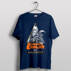 A Clockwork Moon Knight Marvel Series Navy T-Shirt