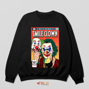 A Dark Smile with Joker Comic Sweatshirt