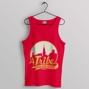 A Quest for Timeless Hip-Hop Tribute Red Tank Top