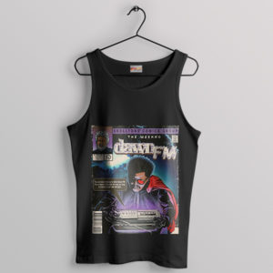 Adventure Dawn FM Track 1 Illustrated Black Tank Top