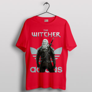 Adventure with Exclusive Geralt Witcher Red T-Shirt