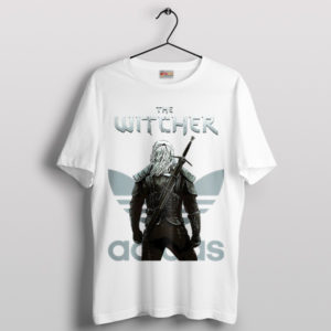 Adventure with Exclusive Geralt Witcher White T-Shirt