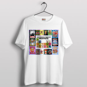 All Muppet Show Cover Art Periodic Table White T-Shirt