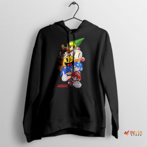 All-Time Favorites Nintendo Game Merch Black Hoodie