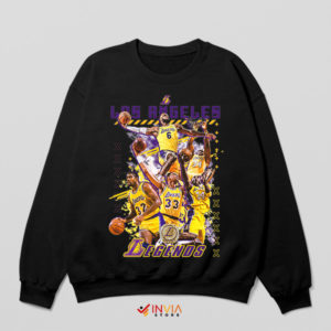 All-Time Lakers Legends Tribute Black Sweatshirt