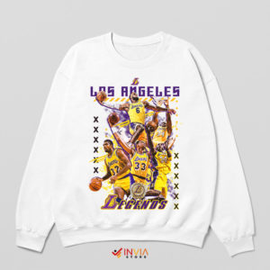 All-Time Lakers Legends Tribute Sweatshirt