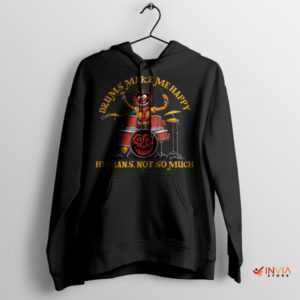 Animal Muppets Drums Make Me Happy Hoodie