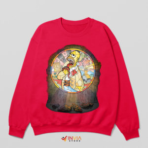 Animated Legend The Missionary Homer Red Sweatshirt