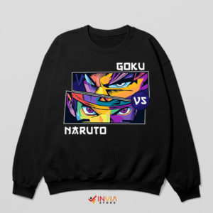 Anime Battle Gear Goku vs Naruto Sweatshirt