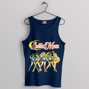 Anime Magic Moon Sailor Moon Navy Tank Top