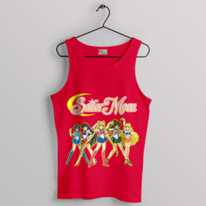 Anime Magic Moon Sailor Moon Red Tank Top