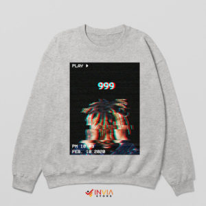 Art Masterpiece My Wrld Glitch 999 Sport Grey Sweatshirt