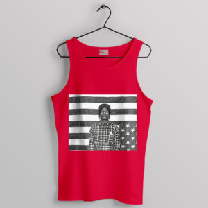 Art Streetwear Long Live ASAP Rocky Red Tank Top