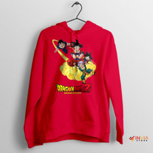 Assemble Family Goku Gohan Goten Red Hoodie