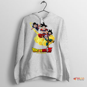 Assemble Family Goku Gohan Goten Sport Grey Hoodie