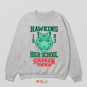 Back in Time Hawkins High '83 Sport Grey Sweatshirt