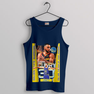 Ballin' in the Past Stephen Curry Navy Tank Top