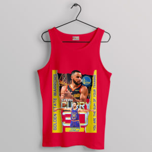 Ballin' in the Past Stephen Curry Red Tank Top