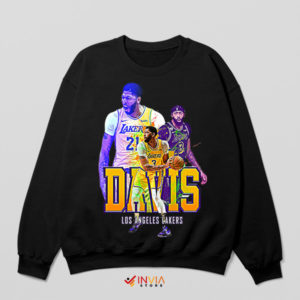 Basketball Brilliance Anthony Davis Black Sweatshirt