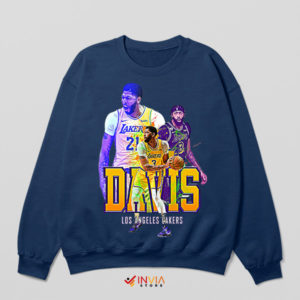 Basketball Brilliance Anthony Davis Navy Sweatshirt