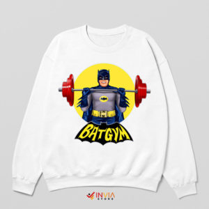 Batman Fitness Revolution Batgym White Sweatshirt