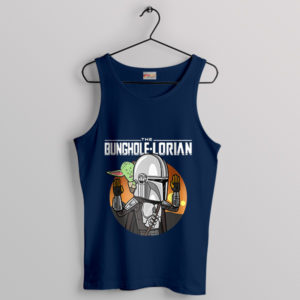 Beavis and Butt-Head as Mandalorians Navy Tank Top