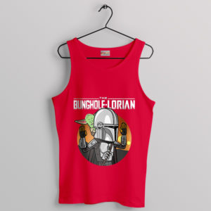 Beavis and Butt-Head as Mandalorians Red Tank Top