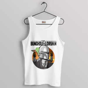 Beavis and Butt-Head as Mandalorians White Tank Top