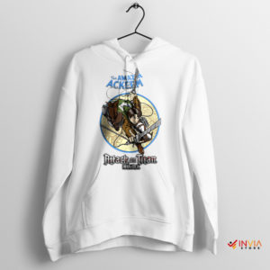 Beyond the Walls Ackerman's AOT White Hoodie