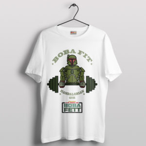 Boba Fett Gym Vibes Mandalorian Workout T-Shirt