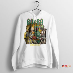 Boba Fett on the Galactic Highway to Hell White Hoodie