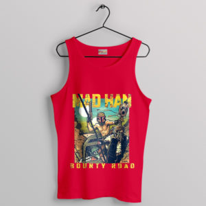 Boba's Road Max's Fury A Galactic Bounty Red Tank Top