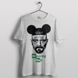 Breaking Ears Walter White Mickey Sport Grey T-Shirt